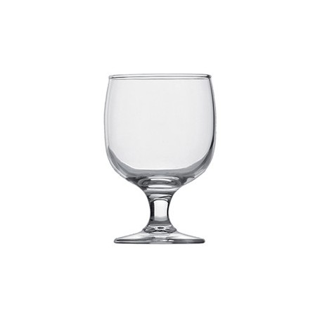 Calice vino Collezione Amelia temperato impilabile mor.28816 Arcoroc cl 19, h 10,6 ø cm 7,2