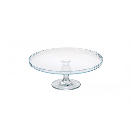 Alzata in vetro senza campana, MOR.110882, Ø 32 cm h 12,5 cm