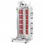 Gyros elettrico mod.GYR100 Fimar, 10 resistenze a infrarossi, Ø carne max 47 cm, 7 kW, Trifase