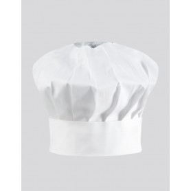 Confezione 2 pezzi cappello chef Palmas unisex, colore bianco