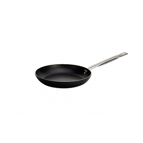 Padella bassa 1 manico alluminio antiaderente prof.le black Ballarini serie 2100 MOR.137276 Ø 28 cm h 5 cm