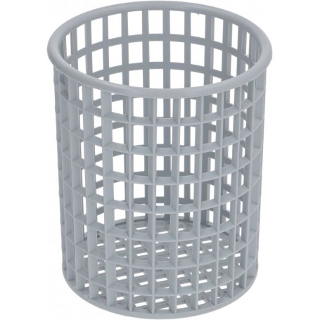 Contenitore portaposate tondo Ø 110x125 mm in rete plastificata