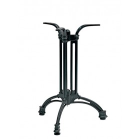 Base tavolo per esterno in alluminio verniciato mod.152-CA101 Rossanese, piedini regolabili