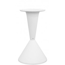 Base tavolo per esterno mod.1349-B80 Rossanese, struttura in polipropilene, zavorra in metallo, Ø 40 x h 72 cm