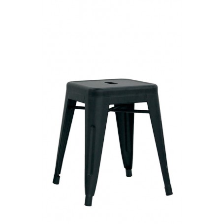 Sgabello per interno mod. 1084-BT18 Rossanese, struttura in metallo verniciato, 3 colori, impilabile