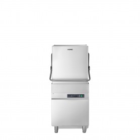 Lavastoviglie a cappotta mod. PEG 50.42 PRS Aristarco, cesto 50x50 cm, boiler atmosferico, doppio dosatore, trifase