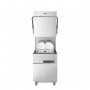 Lavastoviglie a cappotta mod. PEG 50.42 PRS Aristarco, cesto 50x50 cm, boiler atmosferico, doppio dosatore, trifase