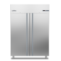 Armadio frigo Smart 1400lt mod. A140/2ME Coldline, -2°+8°C, 6 griglie GN 2/1, profondità 815mm, classe energetica B